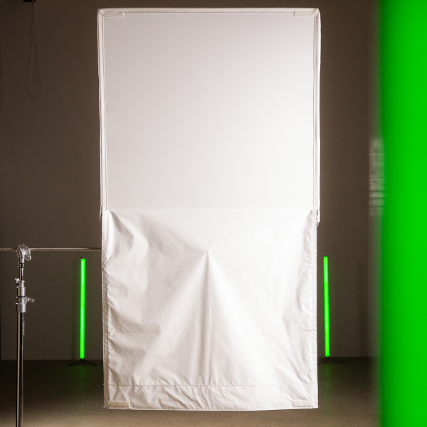 Flag 1,0×1,0m / 40×40″ Floppy Ultrabounce Black / White