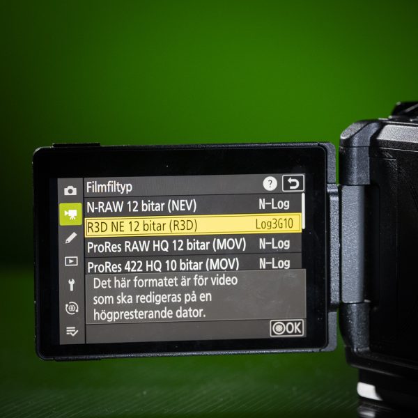 Nikon ZR 6K och RED filmteknologi